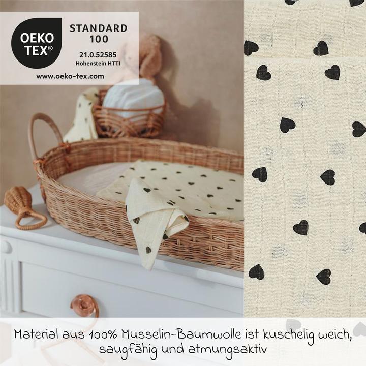 Productafbeelding Meyco pre-washed musselin mullwindeln (70 cm, 70 cm)