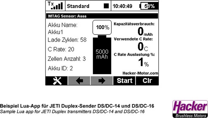 Produktbild Hacker Duplex 2.4 EX TopFuel MTAG Battery Reader