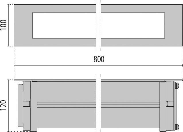 Actual product image PiL Strip Square+ (2075 lm)