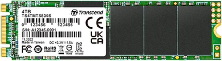 Produktbild Transcend 830S (4000 GB, M.2 2280)