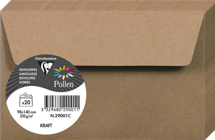 Produktbild Pollen Briefumschlag (14 x 9 cm, 20 x)