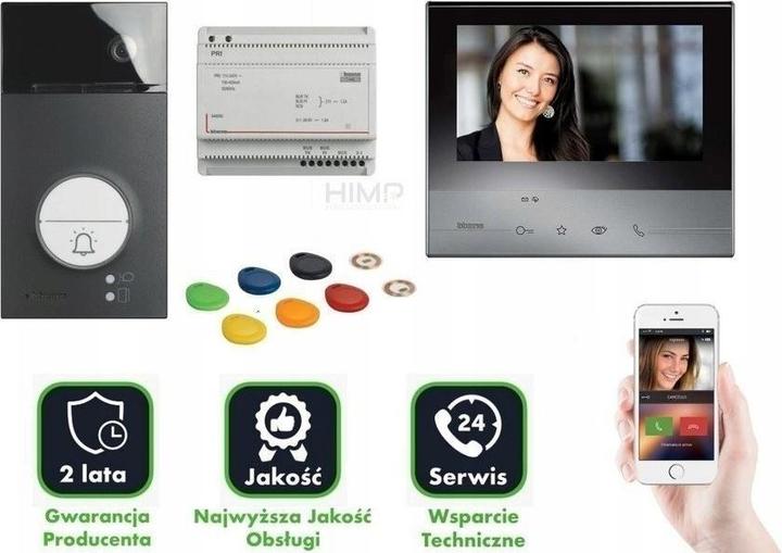 Produktbild Bticino Flex ONE 2-Draht Videosprechanlagen WLAN Set, Classe 300 X13E (Kabellos, WLAN)