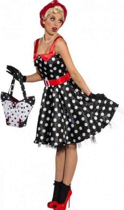 Produktbild Coidro Kleid schwarz-weiss gepunkted Gr. 36 (36)