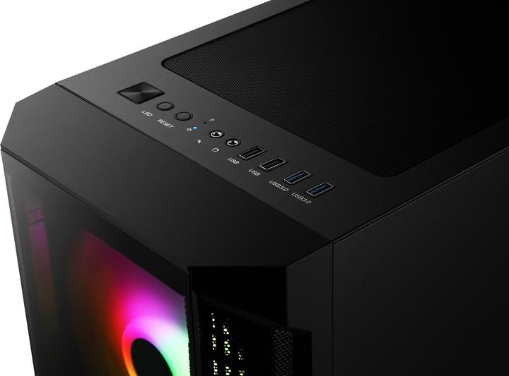 Actual product image CSL Gaming PC M11010H (AMD Ryzen 5 8400F, 16 GB, 1000 GB, GeForce RTX 4060)