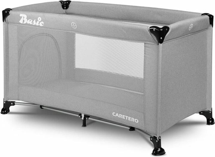 Image du produit Caretero Lit De Voyage Basic Gris (120 x 60 cm)