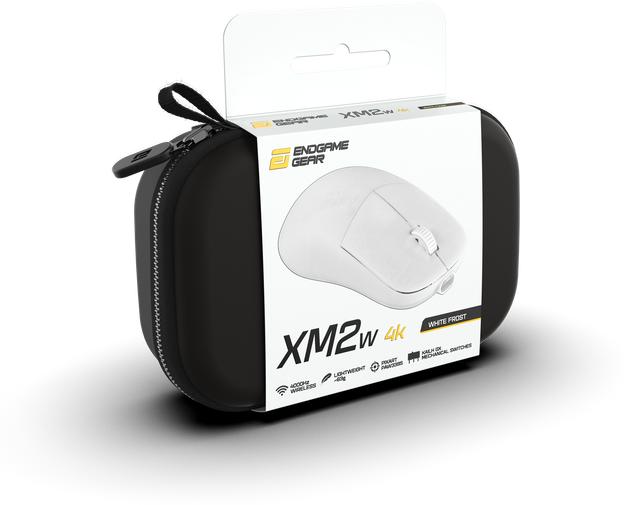 Actual product image Endgame Gear XM2w 4k Wireless Gaming Mouse, wireless - White Frost (Wireless)