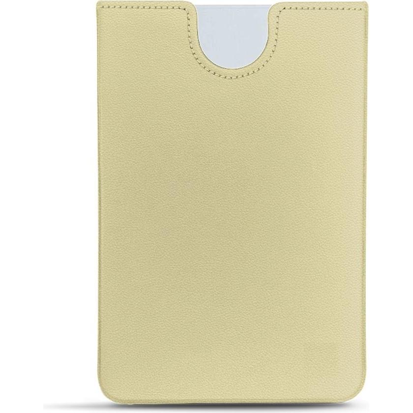 Noreve Lederschutzhülle (Microsoft Surface Duo), Smartphone Hülle, Beige