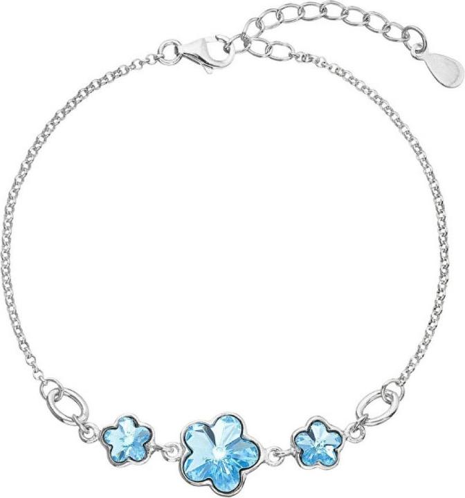 Produktbild Evolution Group Silver bracelet with Swarovskiue crystals 33112.3 (L) (Kristall, Silber)