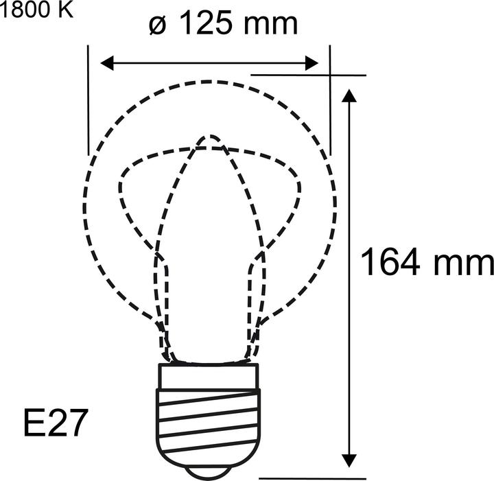 Actual product image Paulmann Floating Shine Globe (E27, 150 lm, 1x)