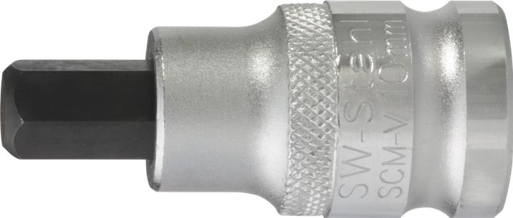 SW-Stahl 05046L 1/2 inch bit socket hexagon socket 10 x 200mm