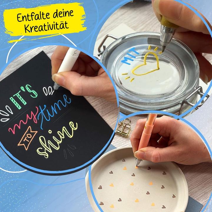 Image du produit Online Acryl Liner 18625/6 blue (Bleu, 6x)