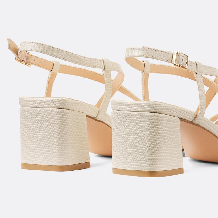 Produktbild La Redoute Collections Sandaletten in Python-Optik (41)