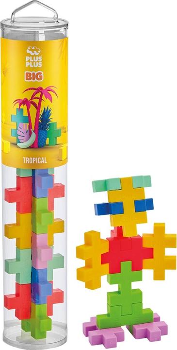 Actual product image Plus-Plus 15 Creative building blocks BIG Tropical