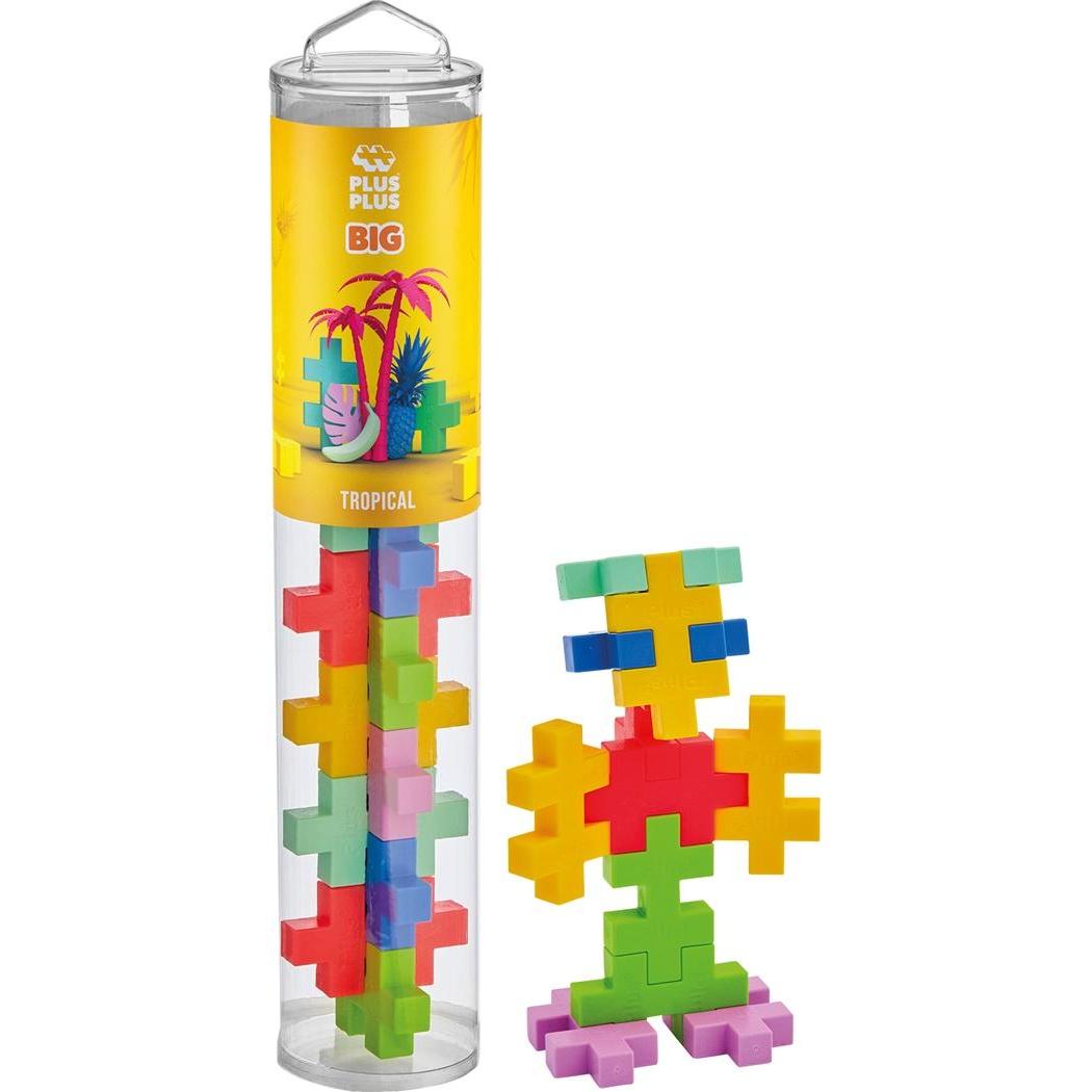 Plus-Plus 15 Kreativ Bausteine BIG Tropical