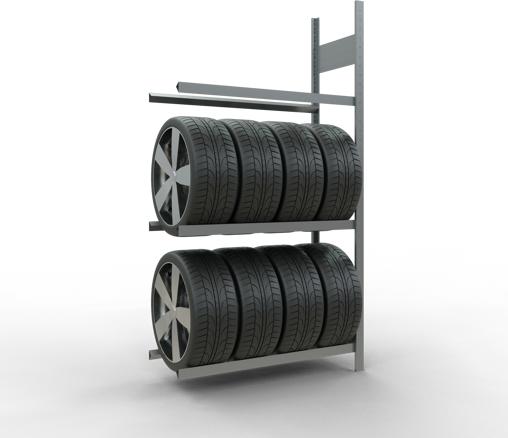 Actual product image Schulte Lagertechnik MULTIplus151 add-on wheel rack