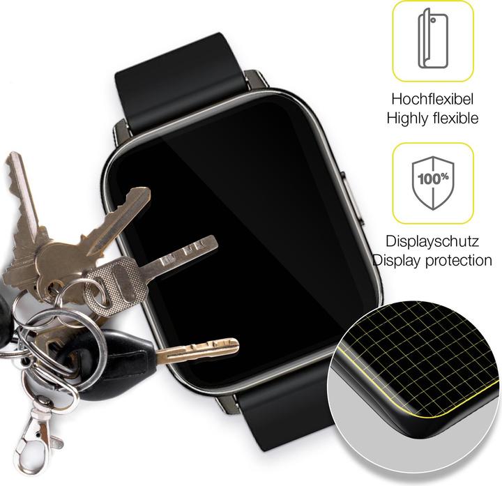 Image du produit Dipos Film de Protection d’écran Full-Cover 3D (Rinsmola 1,69 pouces Smartwatch)