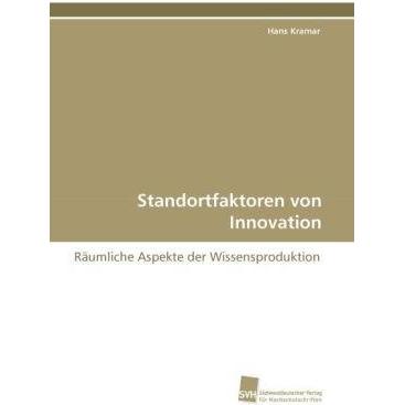 Standortfaktoren von Innovation, Fachbücher