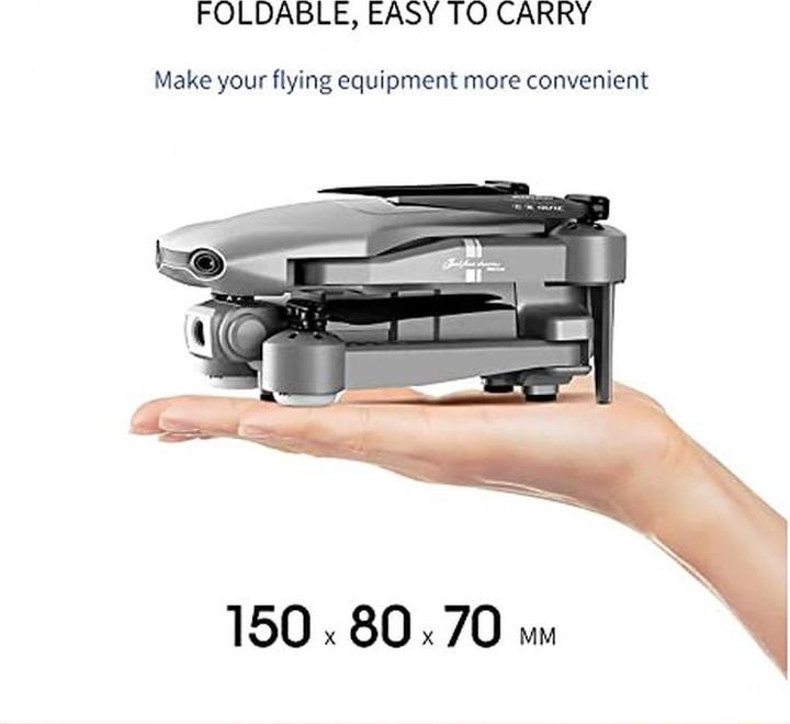 Produktbild Luxwallet Nocchi Vicky 4D - 30 KM/h - 230 Gram - 2.4Ghz WiFI Drone (300 meter) - Camera - Live Video + 2 Accu (230 g)