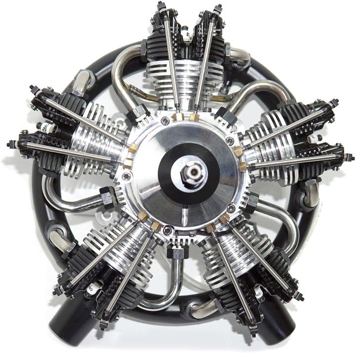 Produktbild UMS Sternmotor 5 Zylinder 125cc Benzin