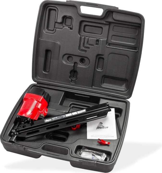 Actual product image Dema Pneumatic nailer with case | 50-90 mm