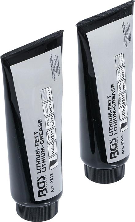 BGS Lithium vet voor mini-vetspuit Art. 9311 | 2 tubes