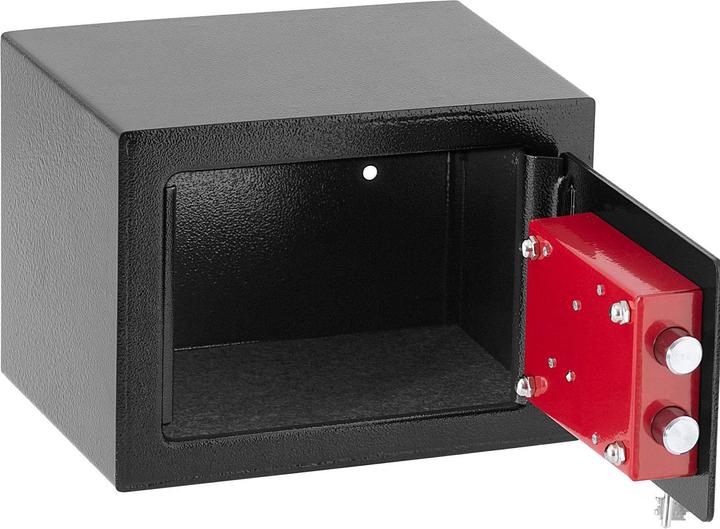 Produktbild Stamony Möbeltresor Mini-Tresor Schranktresor 23 x 17 x 17 cm Doppelriegel 2 Schlüssel