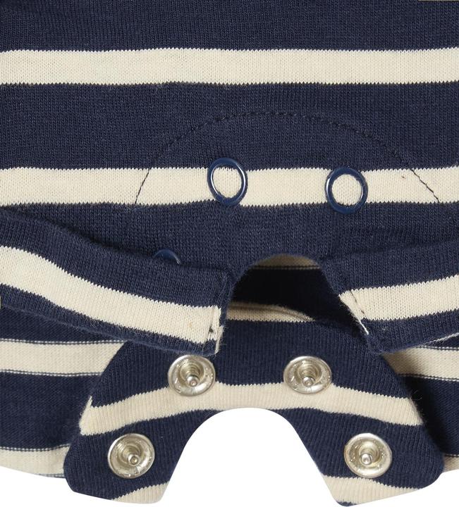 Actual product image Vertbaudet Bio-Kollektion: Gemusterter Baby Kurzoverall (104)