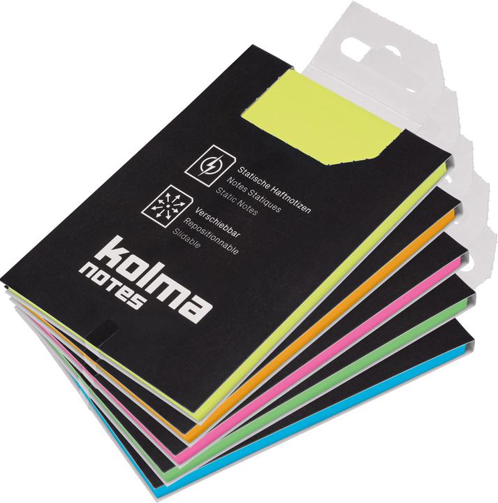 Image du produit Kolma Notes adhésives A7 statiques assorties (74 x 105 mm)