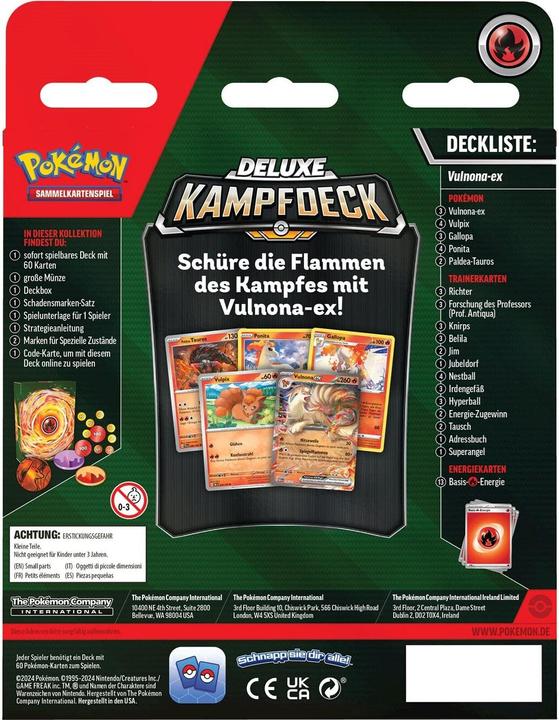 Produktbild Pokémon PKM Deluxe Battle Deck - 1 Stück assortiert (Deutsch, Deck)