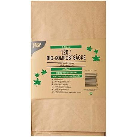 Thumbnail - Papstar 14182 Braun, Abfallsack, Braun