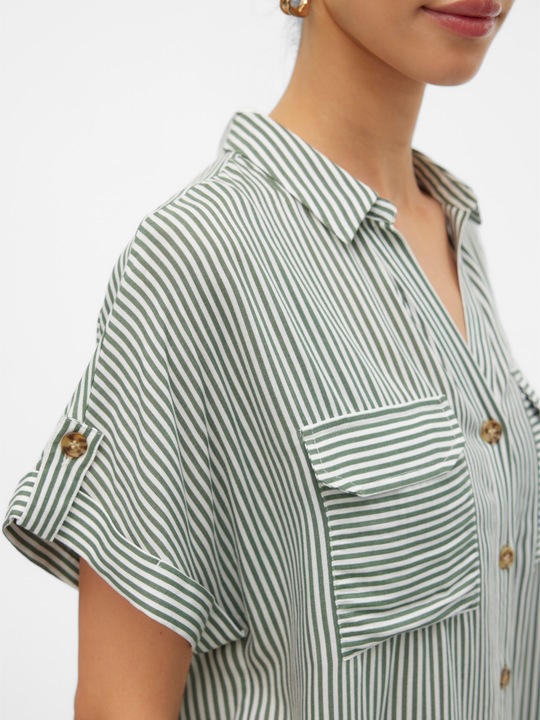 Image du produit Vero Moda Vmbumpy Ss Shirt Wvn Ga Noos (XL)