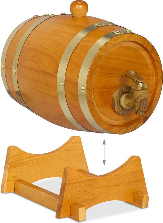 Immagine prodotto Relaxdays Barile di rum