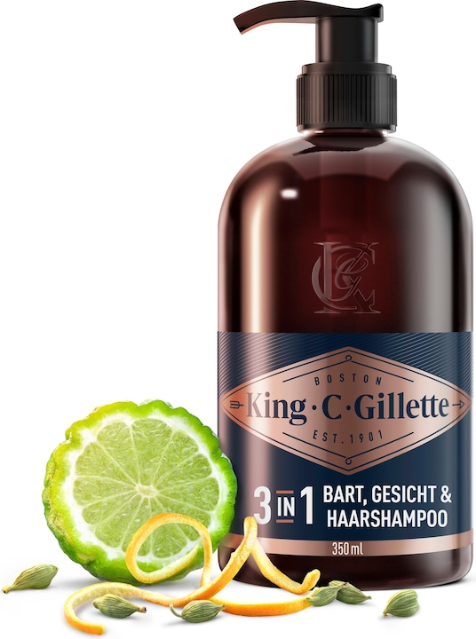 Image du produit King C. Gillette Nettoyant Pour La Barbe Et Le Visage (350 ml)
