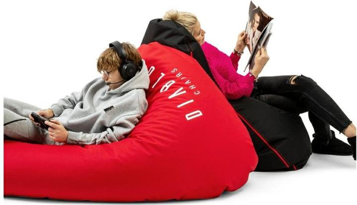 Image du produit Diablo Pouf Gamer - Rouge