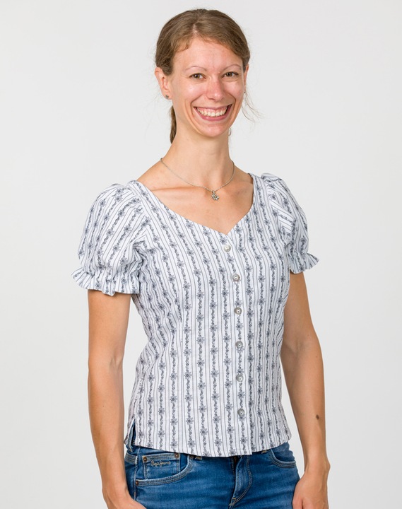 Produktbild Jenni Hemden Edelweiss Puffärmeli (42)