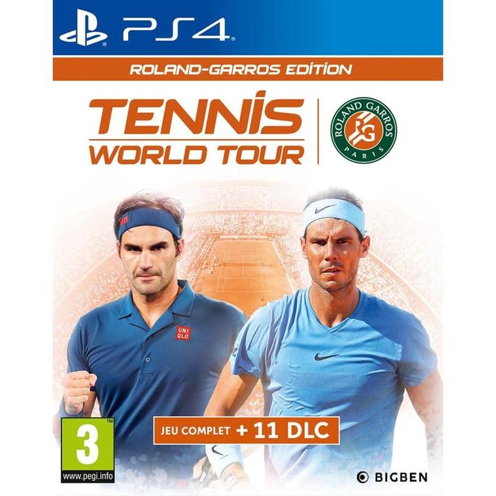 Actual product image Bigben Tennis World Tour (Roland-Garros Edition) (import) (PS4)