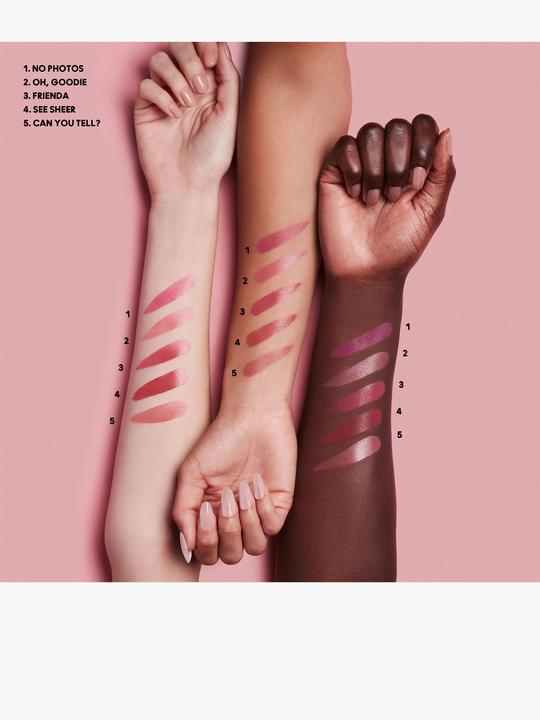 Actual product image MAC Cosmetics Lusterglass Lipstick (Oh, Goodie)