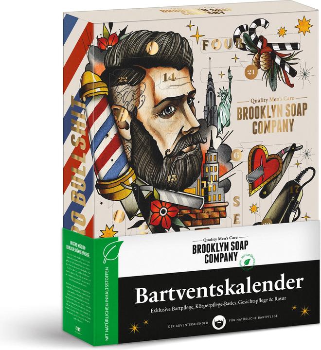 Image du produit Brooklyn Soap Company Brooklyn Soap Barbershop Beard Event Calendar 2023 (en anglais)