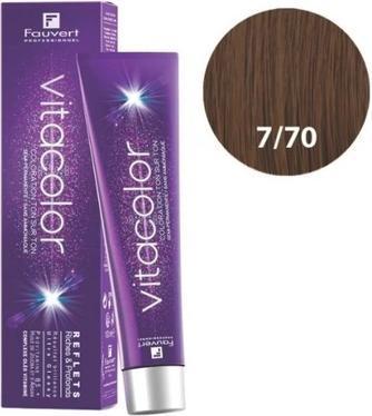 Produktbild Fauvert Professionnel Fauvert Vitacolor Tonal Hair Color Les Patines Ombrees 7/70 Intense Blonde Brown - 100ml (770 Intense Blonde Brown)