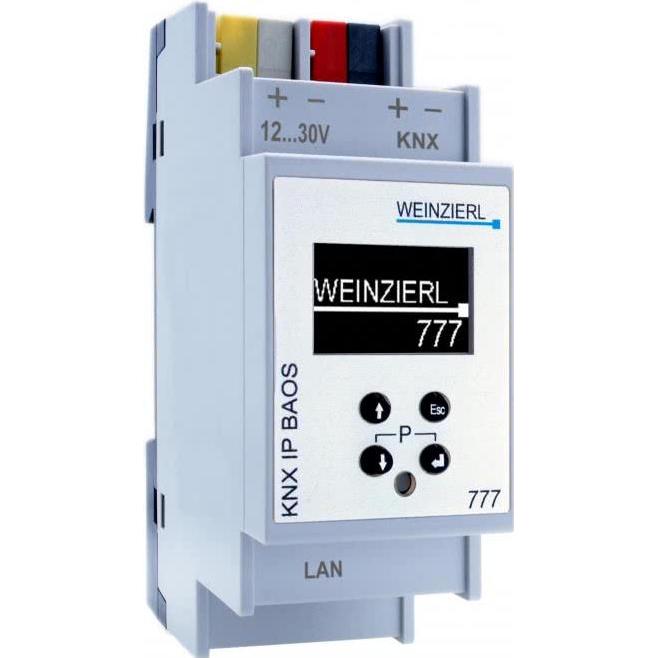 Weinzierl KNX IP BAOS 777 5193 Tunneling+Object Server 2000 Datenpunkt, Automatisierung