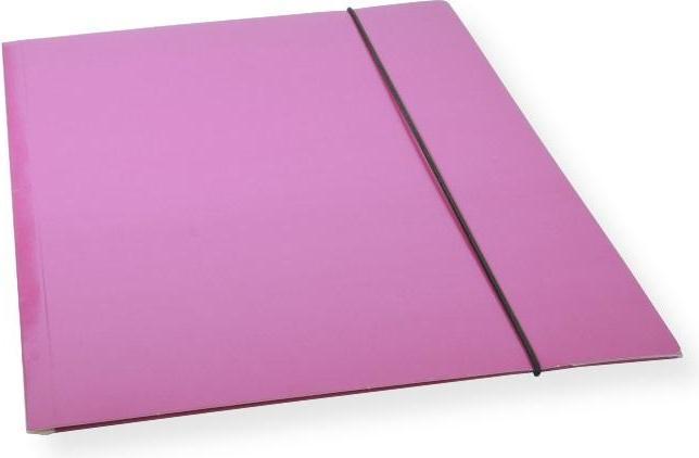 Office Products A4-Ordner mit Gummiband, lila, 300 g/m² (10 Stück) (A4, 10 pcs.)
