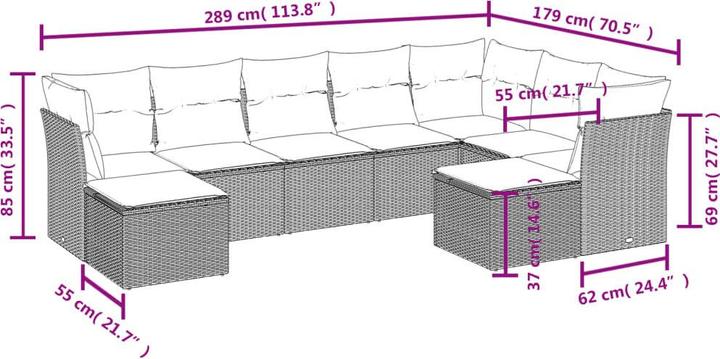 Produktbild vidaXL Malia