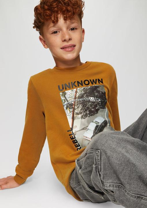 Produktbild S.Oliver Sweatshirt Sweatshirt mit Fotoprint (L)