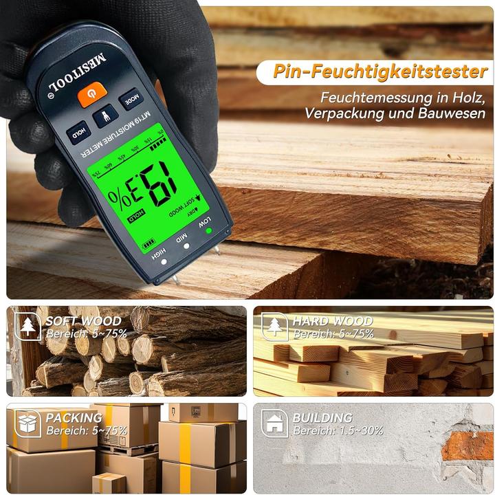 Produktbild Mesitool Feuchtemessgerät MT19