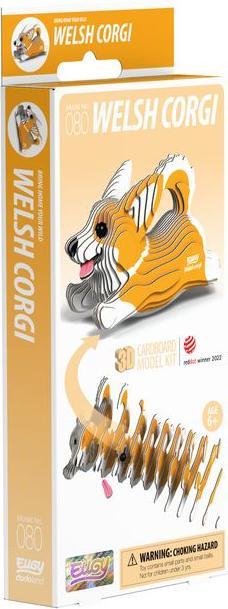 Actual product image Eugy 3D Craft Set Corgi (MQ6)