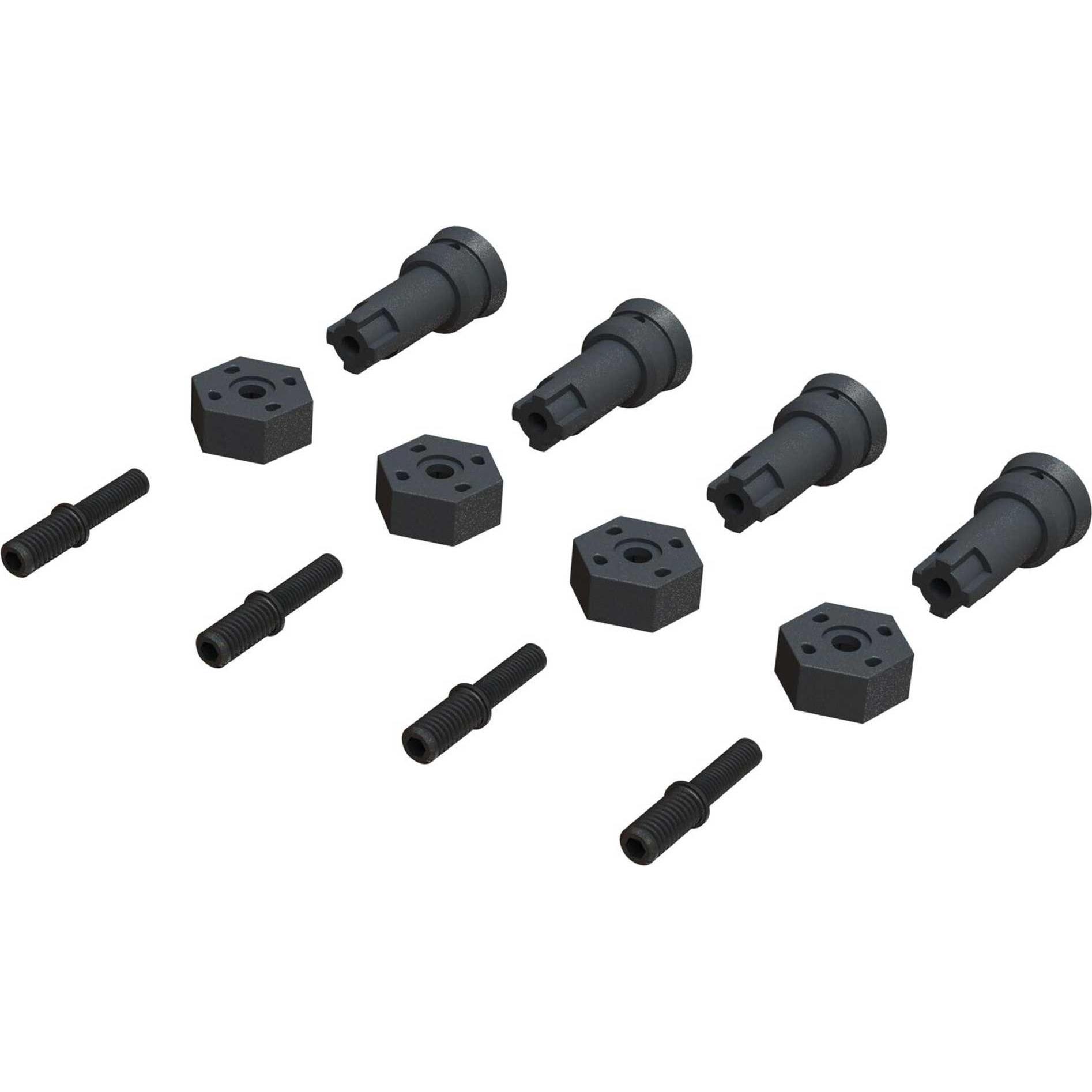 Arrma Wheel Axle and Hub Set