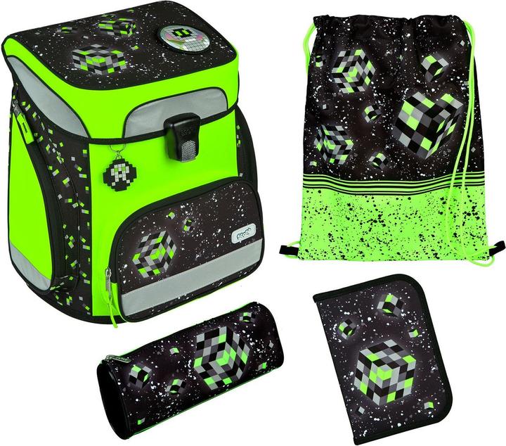 Robot de l'espace, Vert fluo