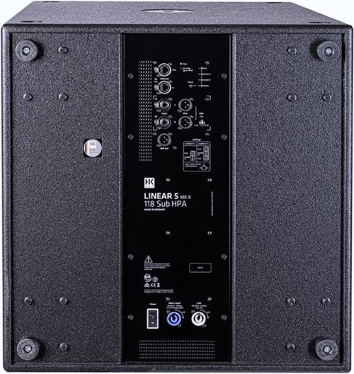 Actual product image Audio Linear 5 MKII 118 Sub HPA compacte 18 inch bass reflex subwoofer (Active, Subwoofer active)