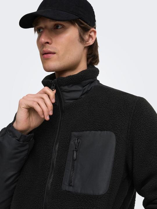 Actual product image Only & Sons Onstyro Padded Sherpa Jacket Noos (L)