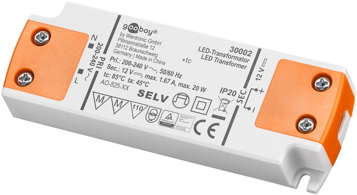 Immagine prodotto Goobay Trasformatore LED a tensione costante